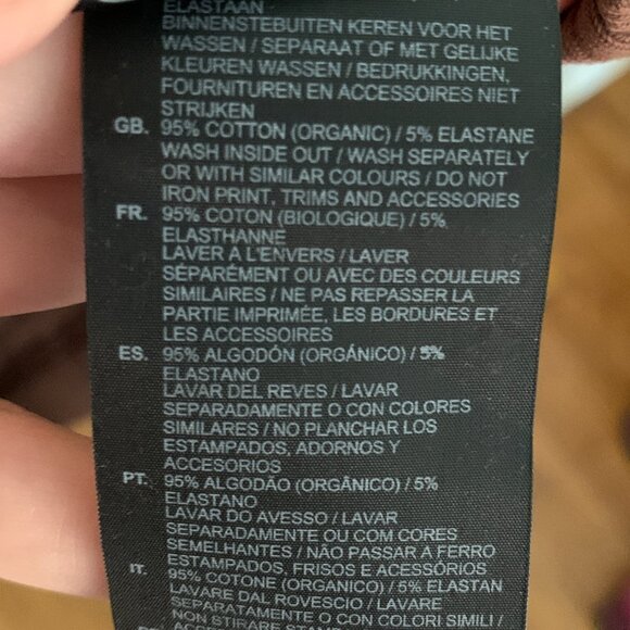 G Star Raw Rib Slim Dress Size L - Picture 6 of 6